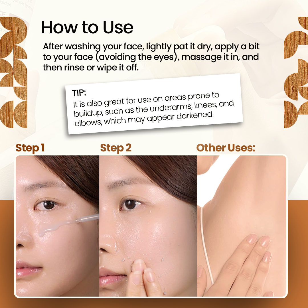 Muro | Peel Shot Exfoliating White + Black Rice Set