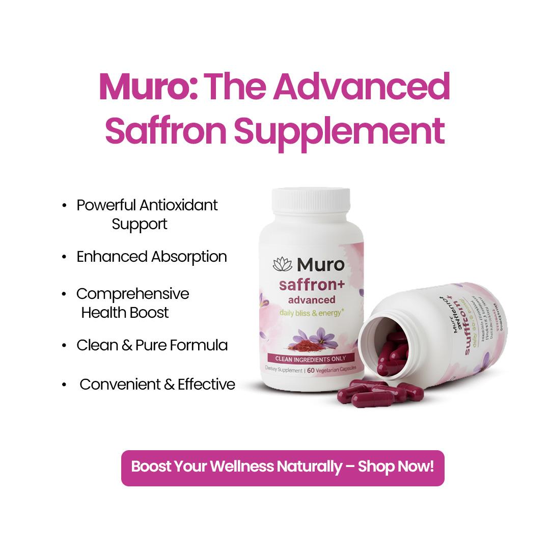 Muro Saffron+ Advanced: Daily Bliss & Energy