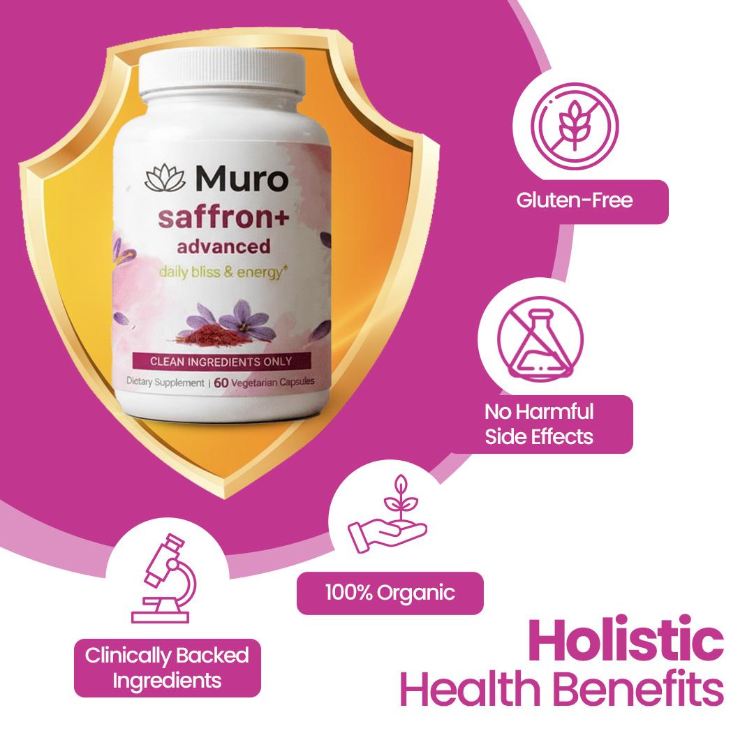 Muro Saffron+ Advanced: Daily Bliss & Energy