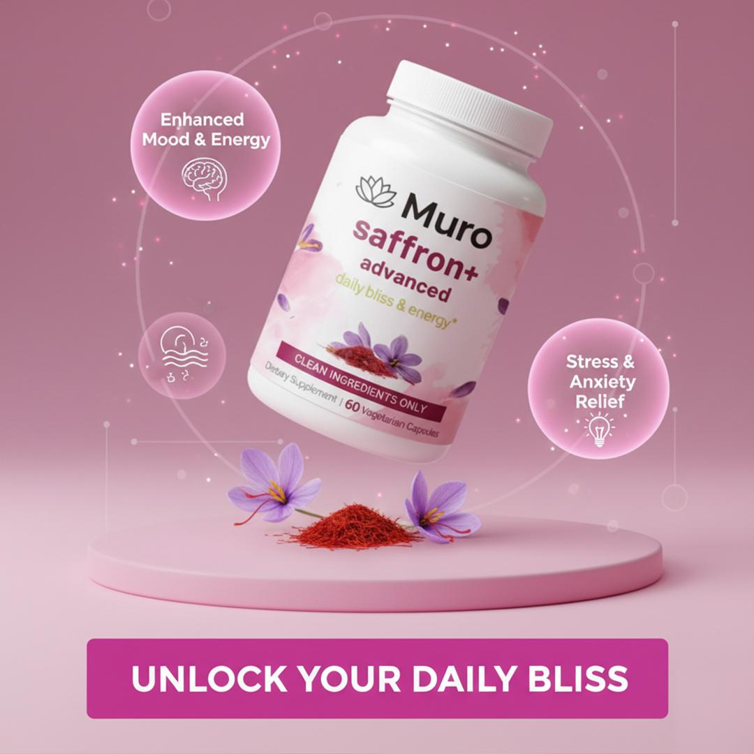 Muro Saffron+ Advanced: Daily Bliss & Energy