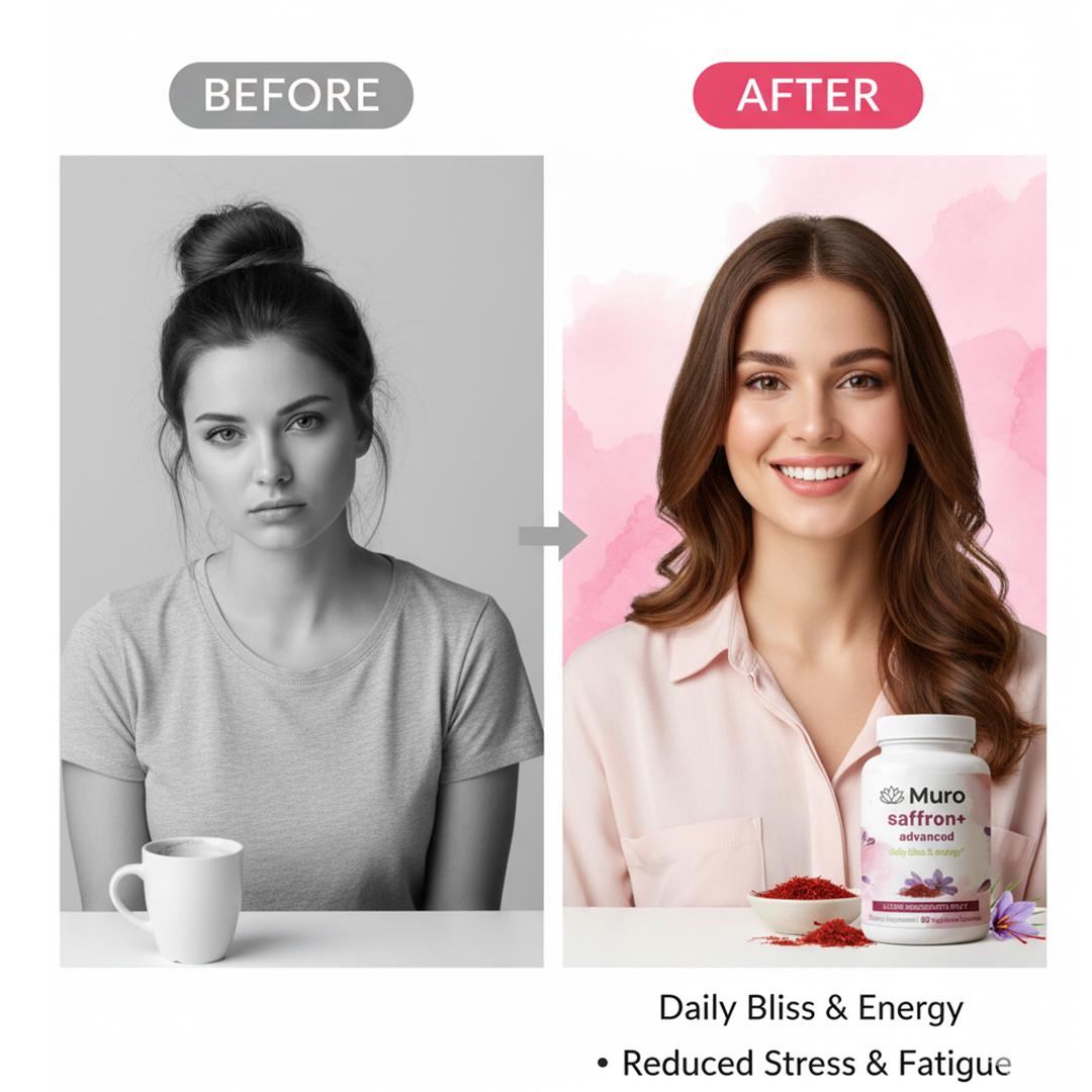 Muro Saffron+ Advanced: Daily Bliss & Energy